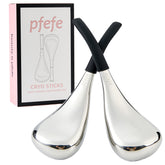 Pfefe globes glace visage ensemble, soin rafraîchissant et raffermissant.
