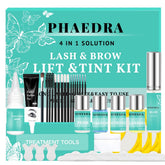 Phaedra kit rehaussement cils et coloration: salon à domicile, résultat durable et naturel.