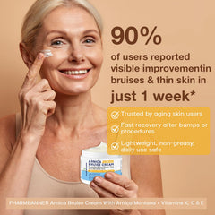 PHARMBANNER Arnica Crème – emballage élégant et nourrissant pour peau fragile.