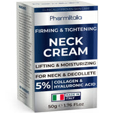 Pharmlitalia crème cou fermeté: soutien et contour net.