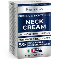 Pharmlitalia crème cou fermeté: soutien et contour net.