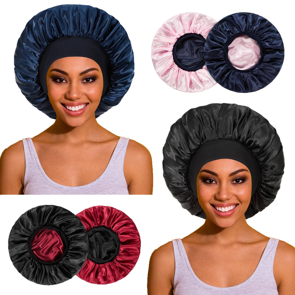 PHILIGHTS bonnet satin double-face avant : deux couleurs pour varier le style.