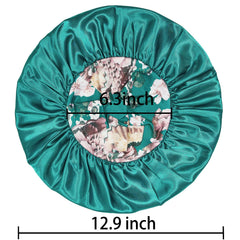 PHILIGHTS bonnet satin grand diamètre, idéal pour cheveux bouclés et longs.