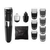 Philips Multigroom 3000 – tête tondeuse acier pour une coupe précise et durable.