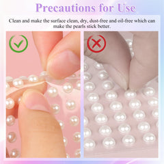 Phinus perles-cheveux-6mm: glamour prononcé pour coiffure de soirée