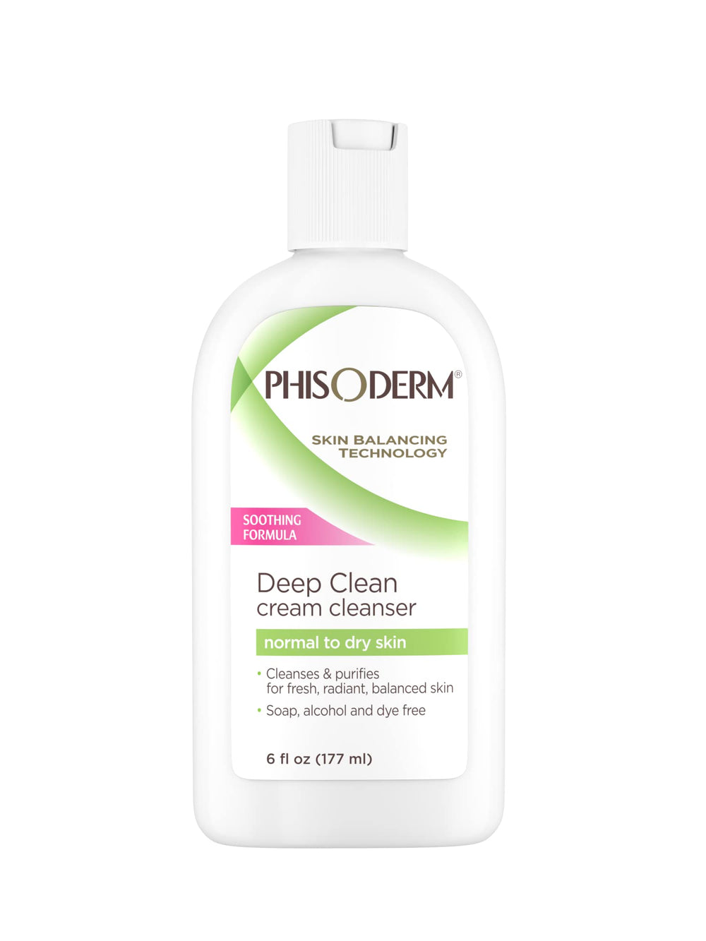 Phisoderm nettoyant crème profond pour peau normale à sèche, douceur du lavage.