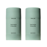 PHLUR Father Figure — bouteille de déodorant montrée pour une protection naturelle toute la journée