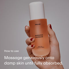 PHLUR Missing Person formulation ceramides – soin nourrissant respectant la barrière cutanée.