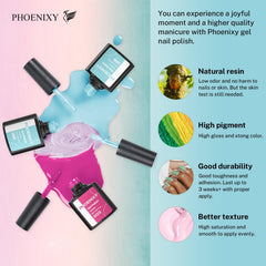 Base coat Phoenixy pour adhérence et finition lisse.