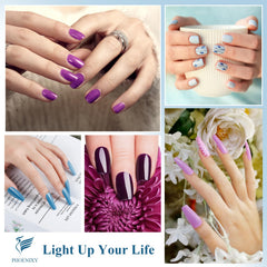 Phoenixy matte top coat offre un effet satiné durable