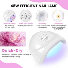 PHOENIXY perceuse-ongles, préparation précise des ongles avant application.