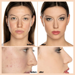 Phoera Foundation: application lissante pour un rendu velouté sur la peau.