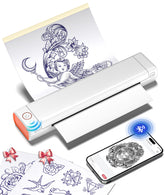 Phomemo M08F imprimante stencil tatouage, impression précise et sans fil.