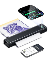Phomemo M08F Plus, écran tactile, navigation rapide et intuitive pour créer vos pochoirs.