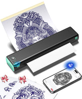 Phomemo M08F imprime des pochoirs tatouage sans encre avec précision