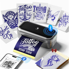 Phomemo TP31 imprimante mini pochoir tatouage portable pour projets nomades.