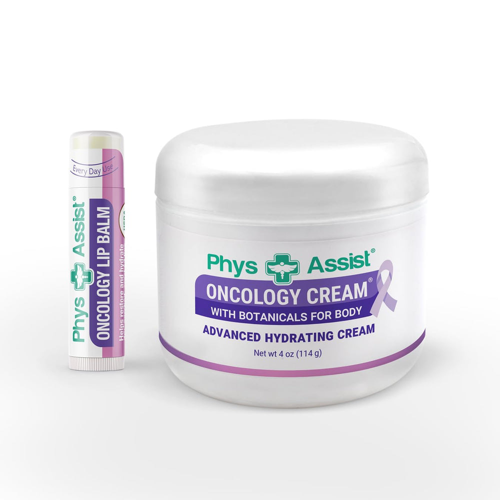PhysAssist Oncology Crème, bouteille 120 ml, hydratation douce pour peau sèche.
