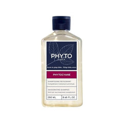 PHYTOCYANE Shampoing bouteille : parfum frais et lavage en douceur du cuir chevelu.