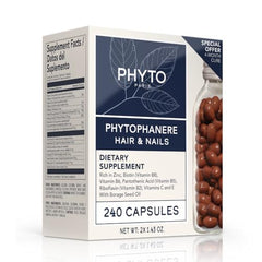 PHYTO Phytophanère – capsules visibles, format pratique pour ongles plus forts.