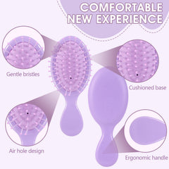 Brosse Phyyixs ergonomique avec poignée non glissante, confort durable.