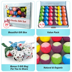 PickMora bombe de bain lait Happy Farm — parfum doux pour détendre la peau.