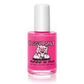 Piggy Paint Forever Fancy – Bouteille rose scintillante prête pour des ongles d'enfant.