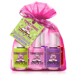 Piggy Paint ensemble de 6 vernis non toxiques pour enfants.