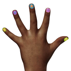 Piggy Paint odorless finish keeps busy kids comfortable during manicures.