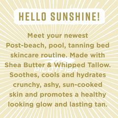 Pilotfish Apres-Soleil Crème Apaisante Calendula: apaise les irritations post-soleil.