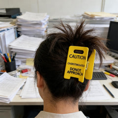 Overstimulated pince-cheveux – prise sûre pour cheveux épais et fins.