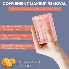 Lingettes Pink Sky Brookstone emballage individuel, hygiène pratique en voyage