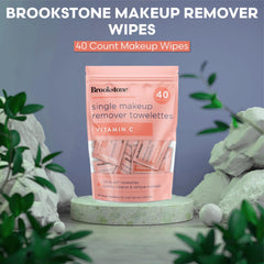Lingettes Pink Sky Brookstone enrichies en vitamine C pour un teint frais