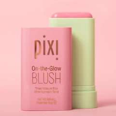 Pixi On-the-Glow Blush Fleur – applicateur facile pour une application fluide.