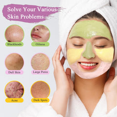 Pjordo masque argile rose aloe vera, hydrate et exfolie légèrement.