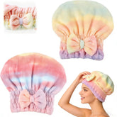 pjpkow serviette cheveux microfibre absorption rapide pour un séchage rapide