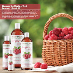 Plant Guru huile pépins-framboise rouge, soin visage quotidien non gras et rapide
