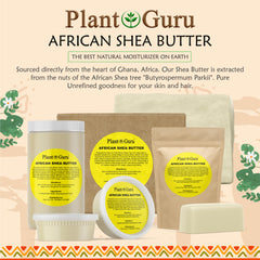 Pot karité ivoire Plant Guru pur 32oz pour usage quotidien.