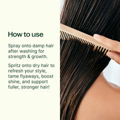 Plant Therapy Rosemary & Rice Water Spray, pulverisateur, revitalise cuir chevelu et cheveux.