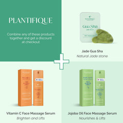 PLANTIFIQUE Gua Sha visage – contour du visage sculpté avec douceur.