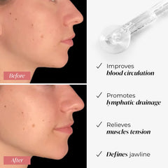 Plantifique Gua Sha Rose Quartz massage visage et détente durable