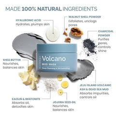 PLANTIFIQUE masque poudre de noix, exfoliation légère et texture plus lisse.