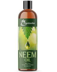 Plantovika huile de neem pur en bouteille – concentrée et naturelle pour usage varié.