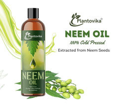 Plantovika huile neem pure - visage et cheveux, soin hydratant