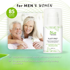 Texture légère de Platt Wellness Pro Balance, absorption rapide.