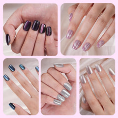 Plauva ongles adhésifs faciles à poser en 30 secondes.