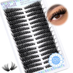 Pleell clusters cils: emballage élégant pour cadeau ou rangement pratique.