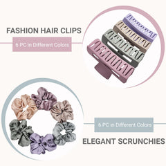 Pince-cheveux matte PLERAVOX offre une tenue fiable sans glisser.