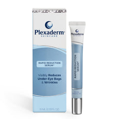 Plexaderm Sérum réduction rapide yeux pour un regard plus frais.