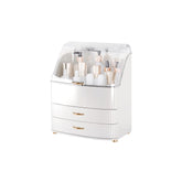 Plukers Organisateur maquillage: tiroirs à couvercle transparent pour accès rapide et visibilité