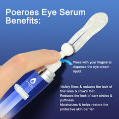 Rouleau 360 POEROES pour stimuler circulation autour des yeux